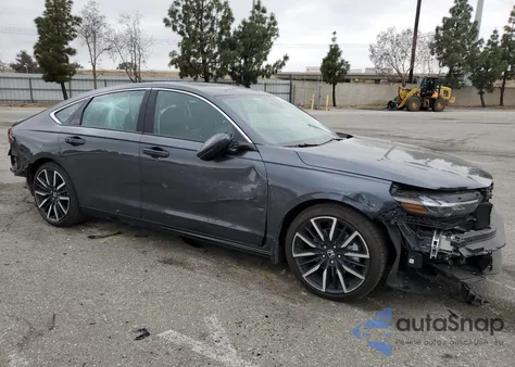 2024 Honda Accord Touring Hybrid из США, поврежденный, VIN 1HGCY2F86RA031857